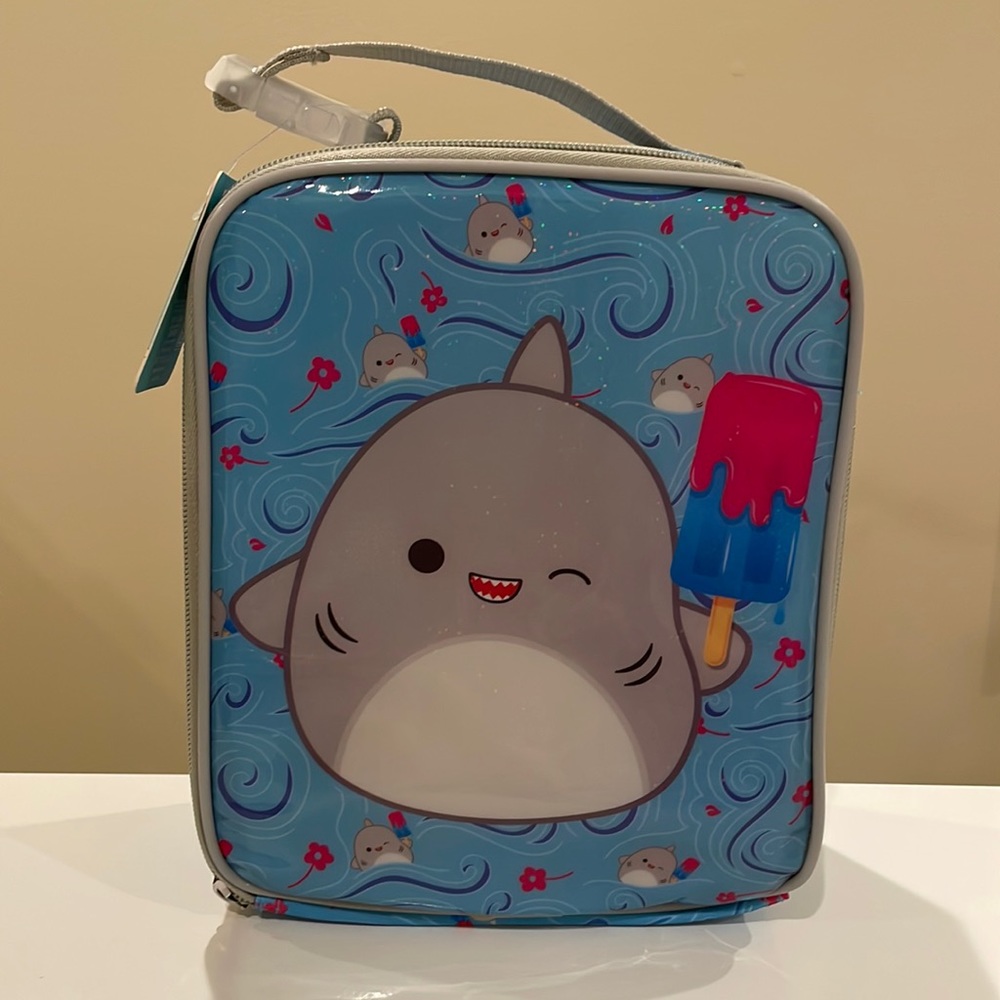 New Gordon the Shark Squishmallow Lunch Bag